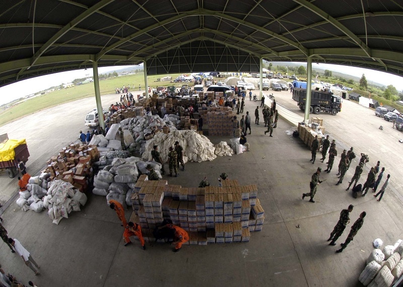 Arranging Disaster Relief Supplies